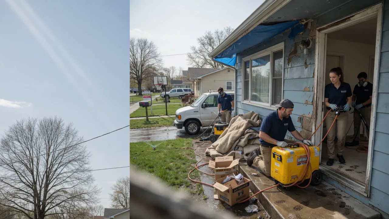 Basement Flood Cleanup in Mousie, KY near me